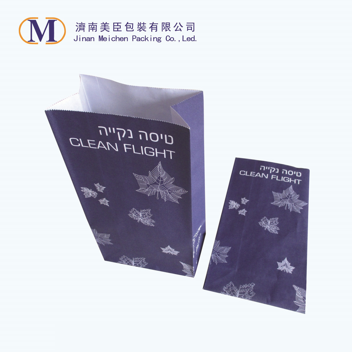 Apa bahan khusus yaiku tas mikan maskapai sing digawe?